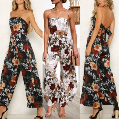 

UK Women Ladies Clubwear Summer Playsuit Bodycon Party Jumpsuit Romper Trousers