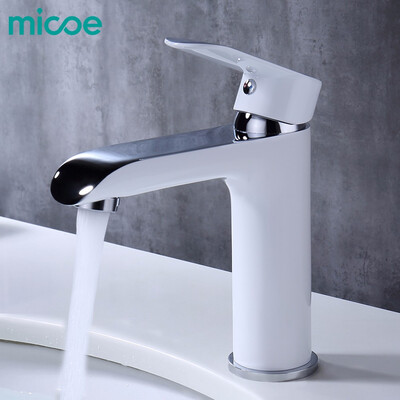 

Micoe 2018 Waterfall Bathroom Basin Faucet Single Handle Hot&Cold Water Mixer Single Hole 304 Bathroom 12