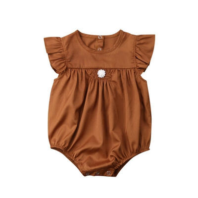 

New Kids Baby Girl Ruffle Romper Bodysuit Jumpsuit Sunsuit Summer Clothes