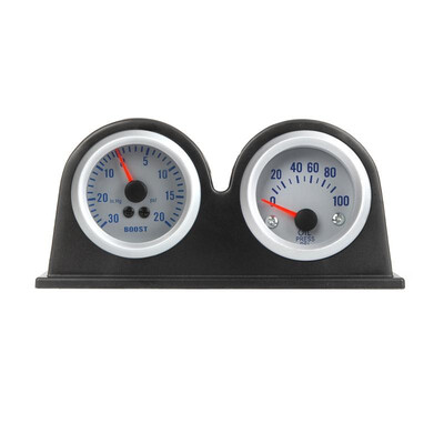 

Double Dual Auto Car Gauge Meter Pod Holder Cup Mount 2" 52mm