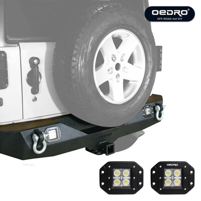 

Front Bumper Combo LED Lights Fit for 2007-2018 Jeep Wrangler JK