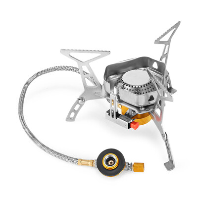 

Outdoor Camping Folding Windproof Split Stove Portable Gas Burner