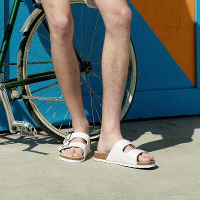 

Beijing Tokyo made casual slippers male couple cork sandals&slippers beach slip simple wild white 44