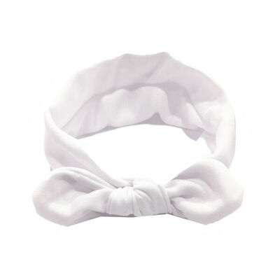 

Newborn Baby Girls Headband Hairband Soft Elastic Headdress Bow Hair Accessories