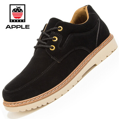 

Apple APPLE casual shoes mens sports low to help Korean version of the tooling wear breathable wear Martin boots G102 black 42