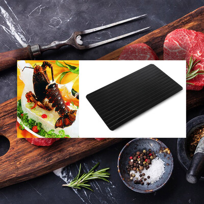 

Household Aluminum Easy Defrosting Meat Tray