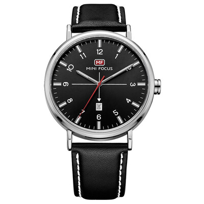 

BOFUTE Male Watches Fashion Watch Japanese Quartz Movement Calendar Luminous Waterproof Genuine Leather Strap 0019G