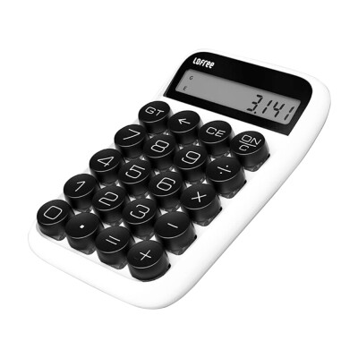 

XIAOMI LOFREE Jelly Bean Mechanical Handheld Calculator Multi-function Digital LCD Scientific Calculator AAA Battery Not Included