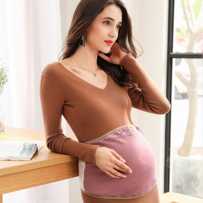 

Jing Qi JOYNCLEON radiation protection clothing maternity clothing tire protection treasure pregnant women radiation protection clothing wearing bellyband silver fiber three layers of pregnant women clothes four seasons pink  JY1036