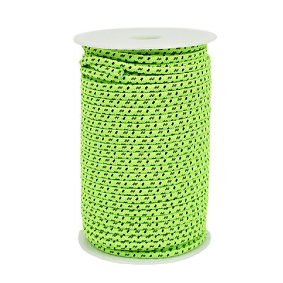 

50m Reflective Rope Paracord Cord Outdoor Gear Lanyard 1 Inner Strand Core for Camping Tent Awning