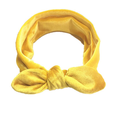

11 Style Baby Girl Velvet Bow Hair Band Turban Knot Rabbit Headband Headwrap