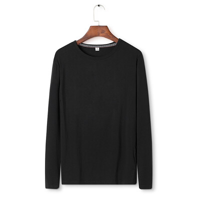 

NDQ Mens Long Sleeve T-Shirt Spring&Autumn Bottoming Shirt 6828CT 5095