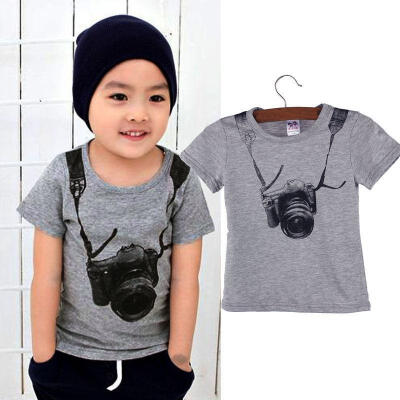 

1pcs Baby Boys T-Shirts Tops Sets Sportwear Outfits Kids Blouse Summer Clothes