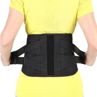 

Greensen Adjustable Lumbar Support Belt Posture Corrector Waist Wrap for Sciatica Back Pain Relief Postpartum Abdomen Shaping