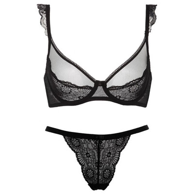 

sexy T-pants romantic temptation lace bra set young women underwear set lade bra&panty set
