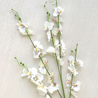 

FUNNYBUNNY Silk Fake Orchids Flowers in Bulk Orquideas Flowers Artificial for Wedding Home Office Decoration Festive Furnishing