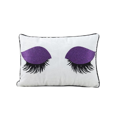 

Lumbar Pillowcase Soft Sofa Cushion Cover Throw Pillow Case Home Sofa Bed Car Decorative Cushion Case