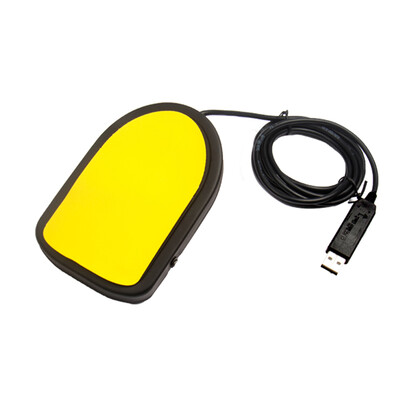 

USB Switch Pedal Control Keyboard Mouse Foot Switch Black for PC Game Mouse