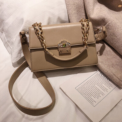 

Tailored Womens Fashion Pure-colour Slant Bag Single Shoulder Bag Purse Messenger Bag