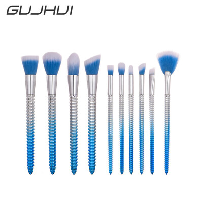 

〖Follure〗Fashion 10Pcs Corn Pencil Foundation Eye shadow Makeup Brushes Eyeliner Brush