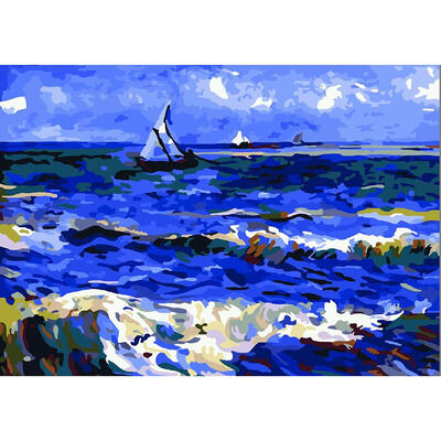 

5D DIY Full Drill Diamond Painting Cartoon Ocean Cross Stitch Embroidery