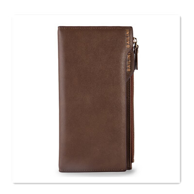 

Leather mens wallet long leather wallet mens multi-function card card bank card credit card wallet