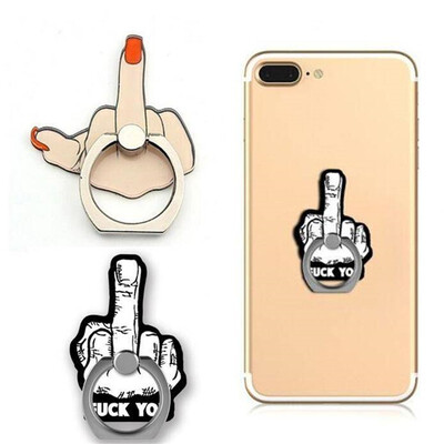 

3D Cartoon Finger Ring Mobile Phone Smartphone Stand Holder For All Phone