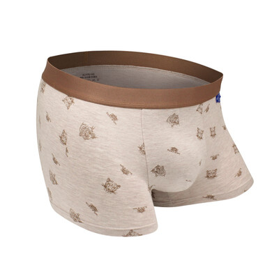 

New modal printing simple&elegant comfortable&breathable business mens boxer briefs 8MA031