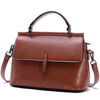 

Tailored Fashion Ladies Wild Solid Color High-End Handbag Shoulder Bag Messenger Bag