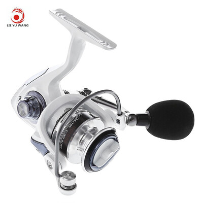 

LIEYUWANG 13 1BB True 6 1BB Full Metal Fishing Spinning Reel with Exchangeable Handle
