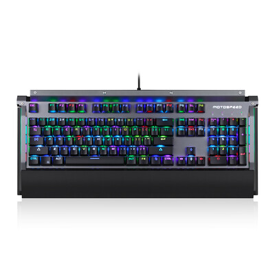 

Refurbished Motospeed CK98 RGB Mechanical Keyboard for Gaming Kailh BOX Switch