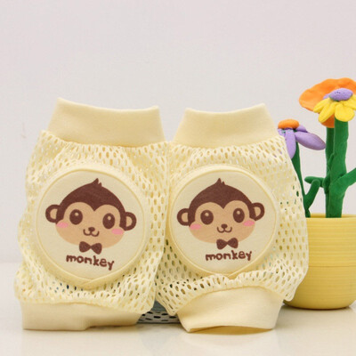 

Baby Crawling Anti-Slip Knee Unisex Baby Toddlers Kneepads 4 Pairs4 color