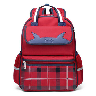 

The ninth city VNINE primary school schoolbag girl 1-3-6 grade cartoon pattern backpack junior high school student burden backpack VD9BV33946J jujube