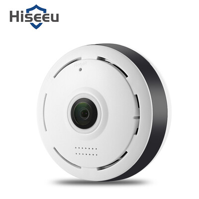 

Hiseeu HSY - P6 HD 960P Wireless WiFi IP Indoor Security Camera 360 Degree Fisheye IR Night Vision P2P Motion Detection