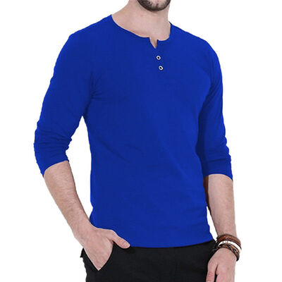 

Fashion Mens Slim Fit O Neck Long Sleeve Muscle Tee T-shirts Casual Tops Blouse