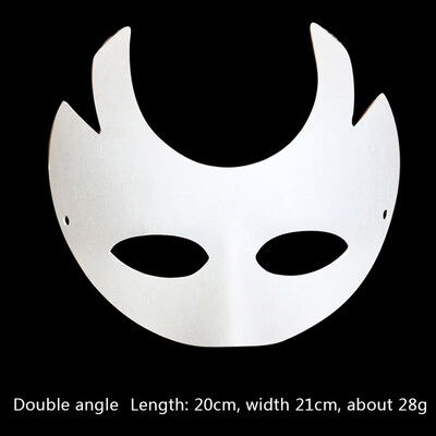 

FUNNYBUNNY DIY Unpainted Masquerade Masks Plain Halloween Half Face Masks Masquerade Masks Paper Childrens Hand-painted