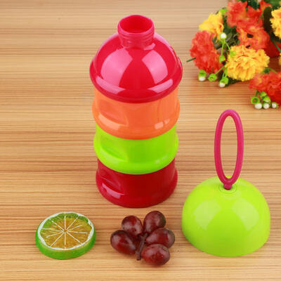 

Greensen 3 Layers Portable Infant Baby Milk Powder Formula Dispenser Storage Case Box Feeding Container