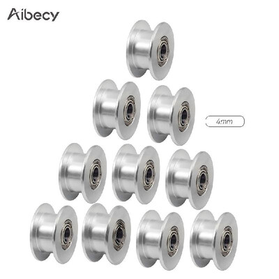 

Aibecy Idle Pulley Gear Wheel Aluminium Idler Gear Teeth 3mm4mm5mm Core Diameter 3D Printers Parts for GT2 6mm Wide Timing Belt