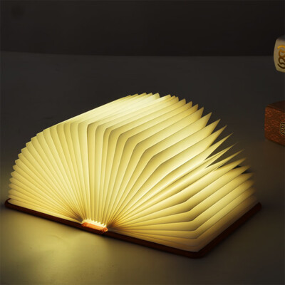 

Utorch LED 5 Color Book Night Light USB Charging Folding Decorative Bedside Lamp