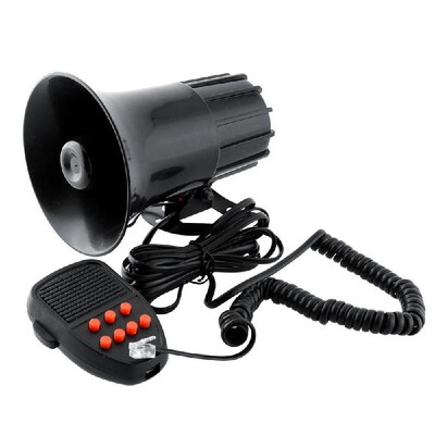 

150dB 70W Loud Car Warning Alarm Police Fire Siren Safe Horn PA Speaker System 12V