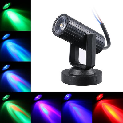 

AC85-265V 1W LED Mini Spot Lamp Stage Lighting Fixture Portable for Home Party Decoration Deco DJ Show Bar Pub Club Concert