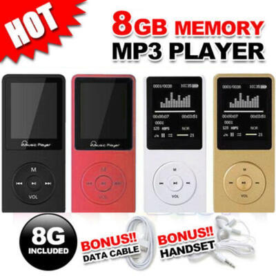 

2019 New Version 8GB Portable Mini 18" LCD USB MP3 Music Media Player Radio FM