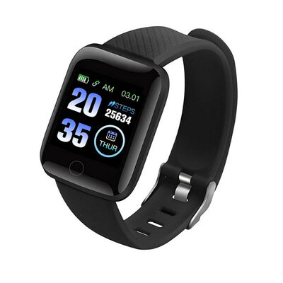 

116Plus Smart Watch Bluetooth Heart Rate Blood Rate Fitness Fitness Activity Tracker