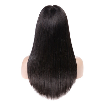 

4x4 Lace Closure Human Hair Wigs 8-16" Pre Plucked With Baby Hair straight Brazilian Remy Hair 4x4 Lace Front Wigs 150 density Na