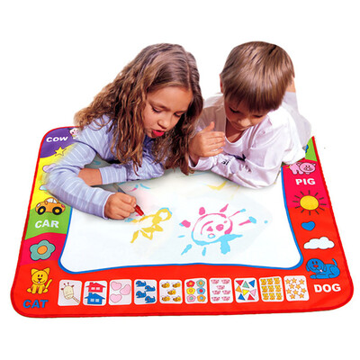 

Magic Water Drawing Mat Large Doodle Painting Board with 2 Pens