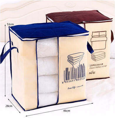

Non-Woven Family Save Space Organization Bed Under Closet Storage Box Clothes Divider Organiser Quilt Bag Holder Organizer