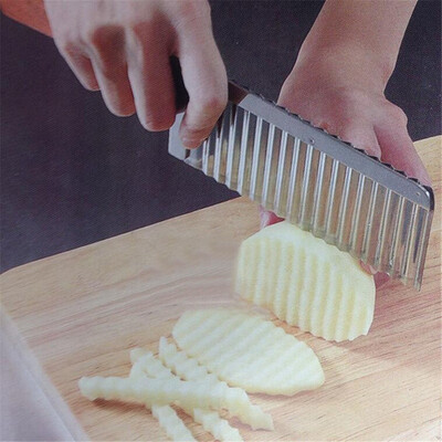 

Potato Wavy Edged Stainless Steel Knife