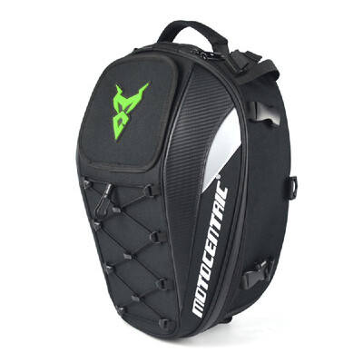 

Motorcycle Seat Bag Dual Use Backpack Motorbike Luggage Helmet Storage Bags Grey