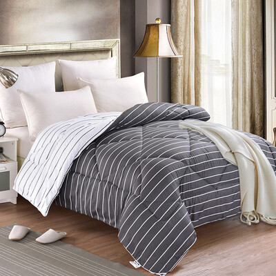 

Yier quilt quilt home textile thickening warm breathable autumn&winter quilt velvet single double soft autumn winter core 150200cm weight 4 kg blues