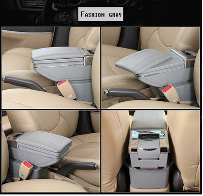 

Vtear for Chevrolet Aveo Sonic Lova T250 T300 armrest box central Store content Storage box cup holder car-styling accessorie